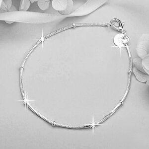 925 Sterling Silver Snake Chain Bracelet